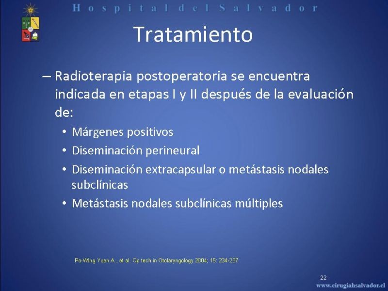 Diapositiva 21 de Cáncer de Lengua