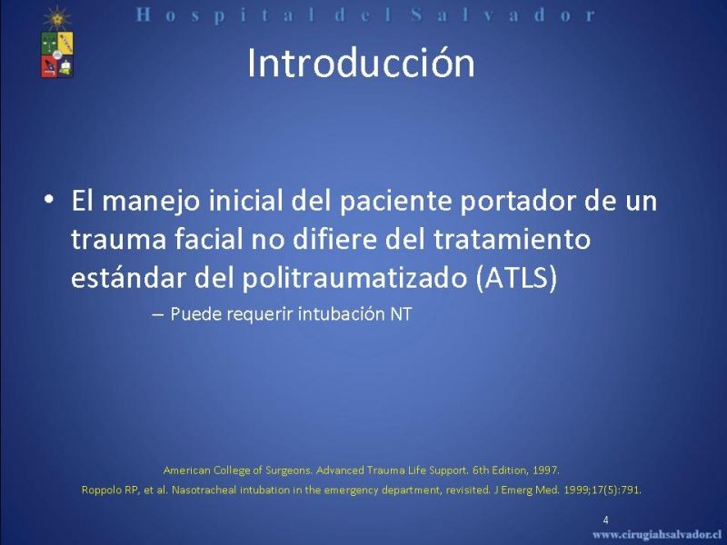 Diapositiva 3 de Evaluación y manejo de lesiones faciales