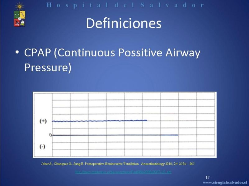 Diapositiva 16 de Ventilación Mecánica no Invasiva