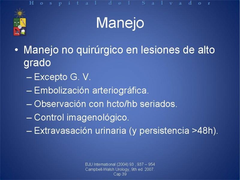 Diapositiva 14 de Trauma Renal