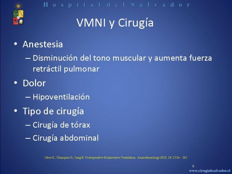 Diapositiva 5 de Ventilación Mecánica no Invasiva