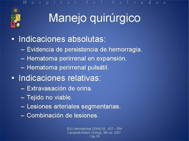 Diapositiva 15 de Trauma Renal