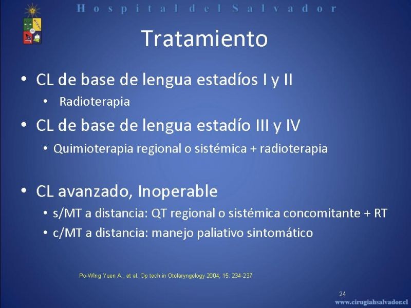 Diapositiva 23 de Cáncer de Lengua