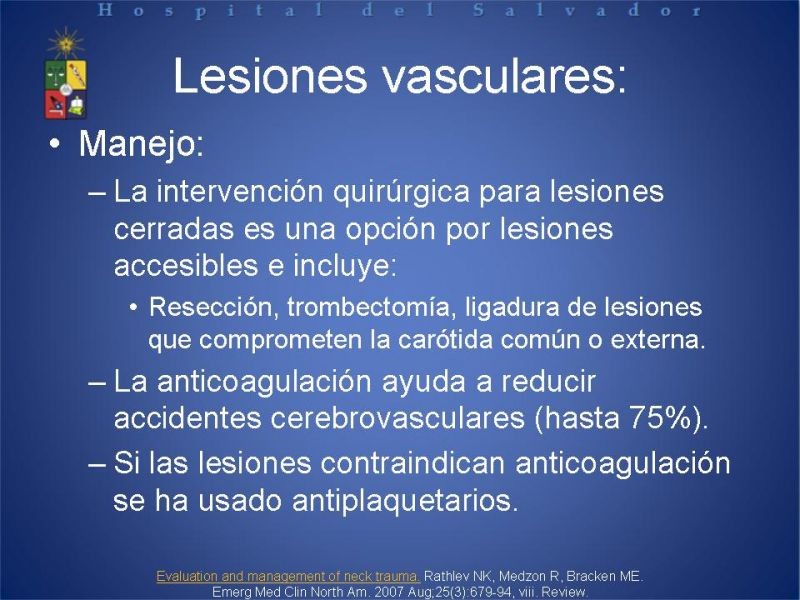Diapositiva 30 de Lesiones Cervicales Traumáticas