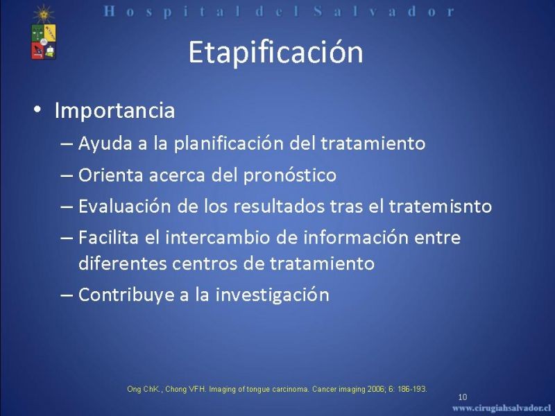 Diapositiva 9 de Cáncer de Lengua