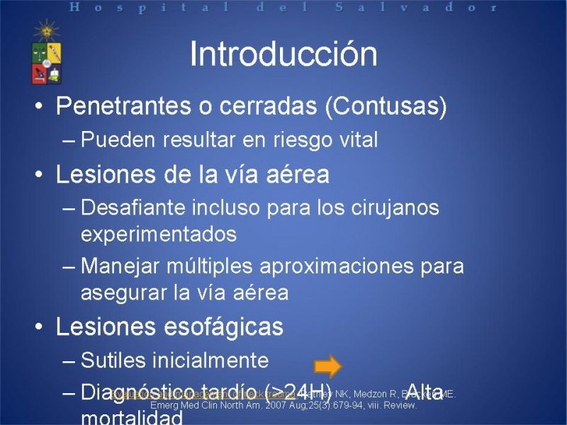 Diapositiva 1 de Lesiones Cervicales Traumáticas