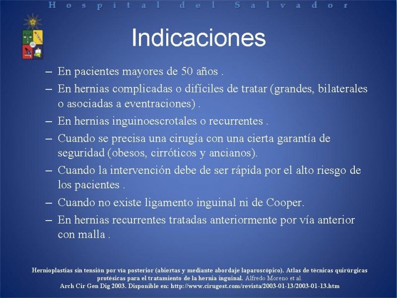 Diapositiva 10 de Técnica quirúrgica: Stoppa