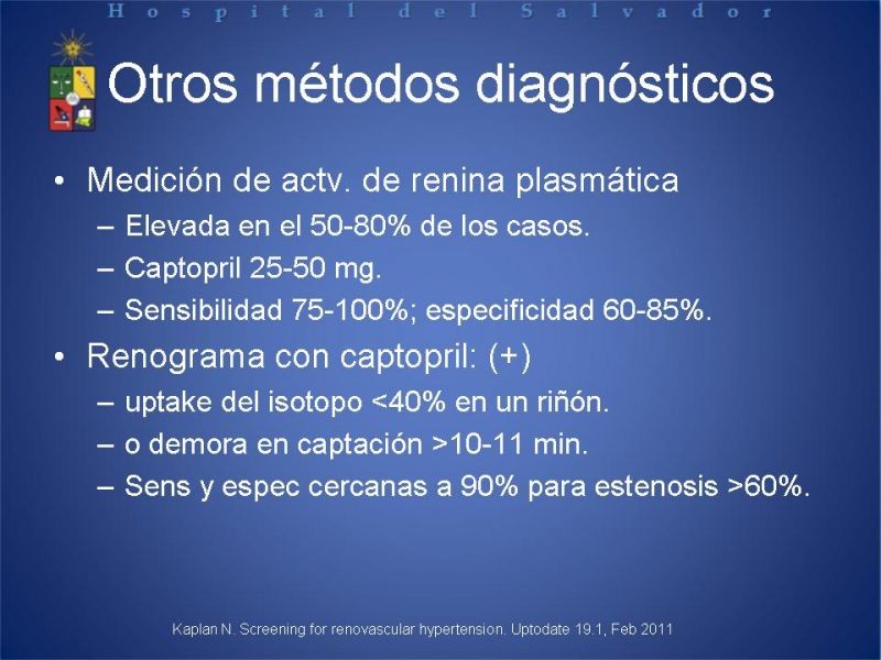 Diapositiva 13 de Hipertensión renovascular
