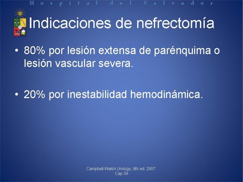 Diapositiva 18 de Trauma Renal