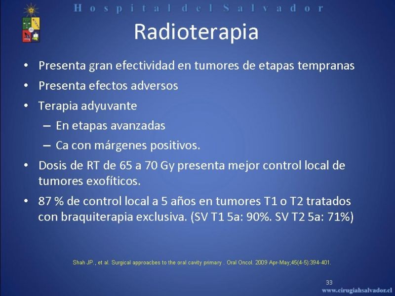 Diapositiva 32 de Cáncer de Lengua
