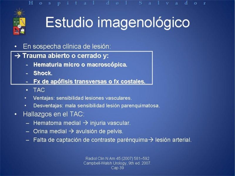 Diapositiva 5 de Trauma Renal