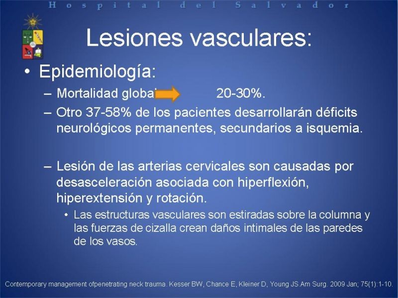 Diapositiva 19 de Lesiones Cervicales Traumáticas