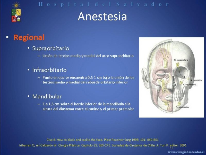 Diapositiva 15 de Evaluación y manejo de lesiones faciales