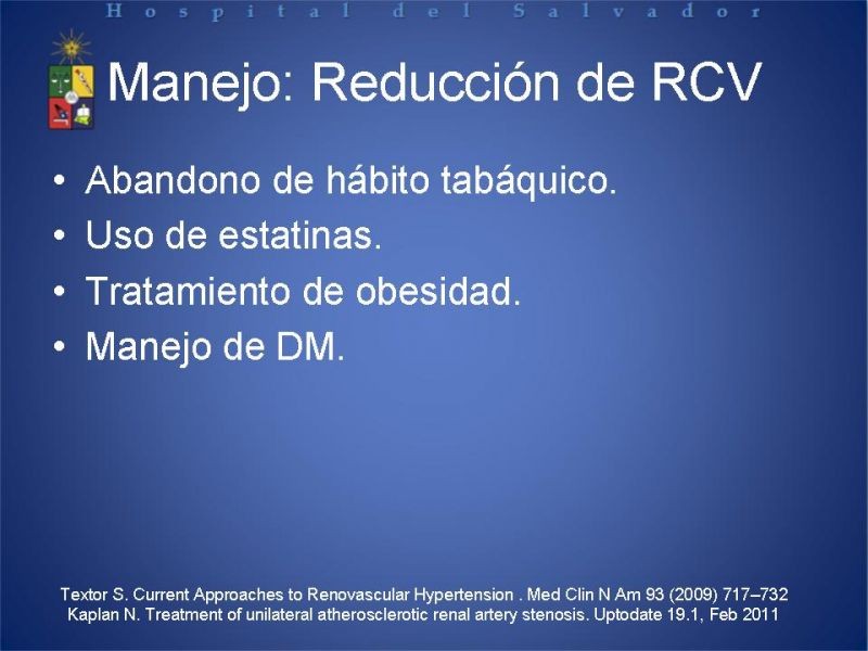 Diapositiva 17 de Hipertensión renovascular