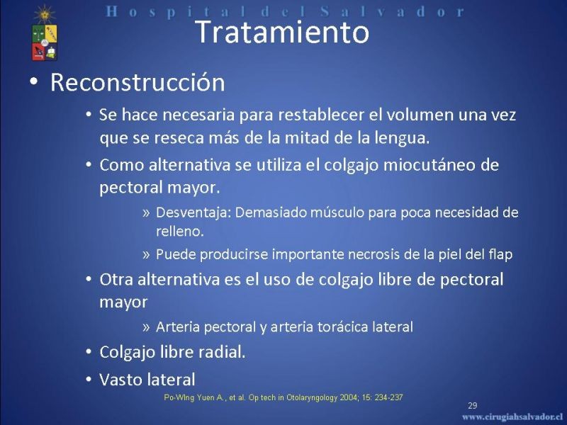 Diapositiva 28 de Cáncer de Lengua
