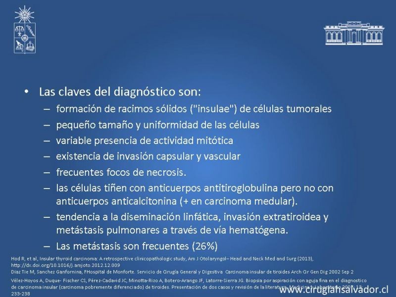 Diapositiva 23 de Cáncer de tiroides no papilar