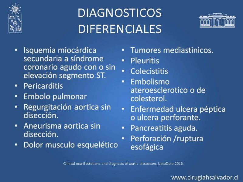 Diapositiva 13 de Disección aórtica tipo B manejo actual