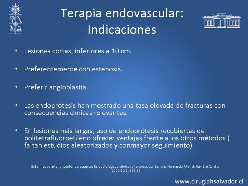 Diapositiva 14 de Tratamiento endovascular de la EAO infrainguinal