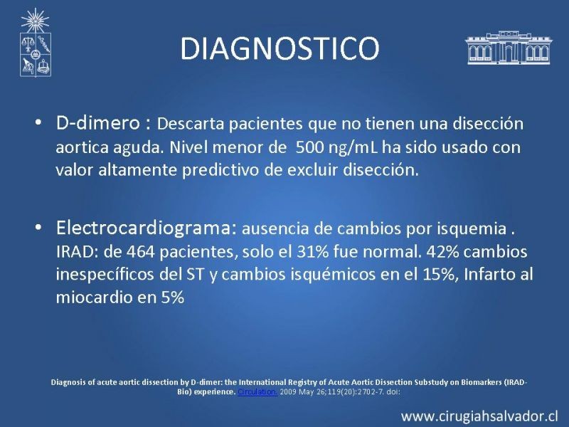Diapositiva 9 de Disección aórtica tipo B manejo actual