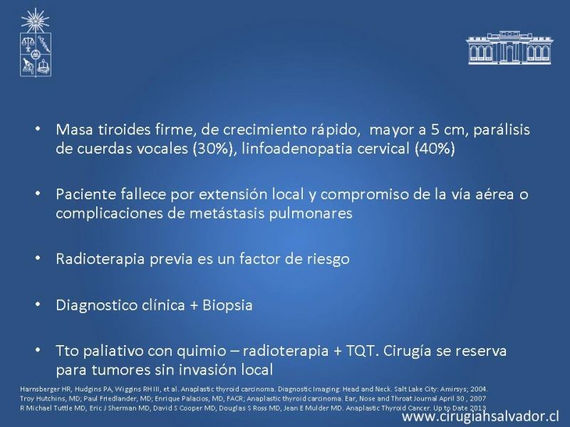 Diapositiva 31 de Cáncer de tiroides no papilar