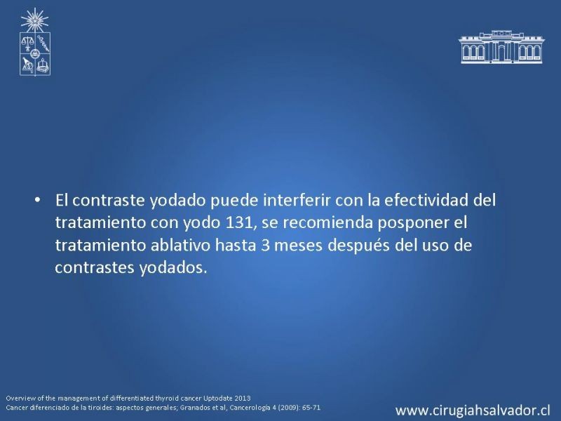 Diapositiva 8 de Cáncer de tiroides no papilar