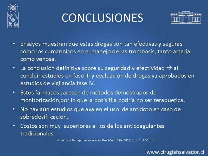 Diapositiva 17 de Nuevos anticoagulantes orales