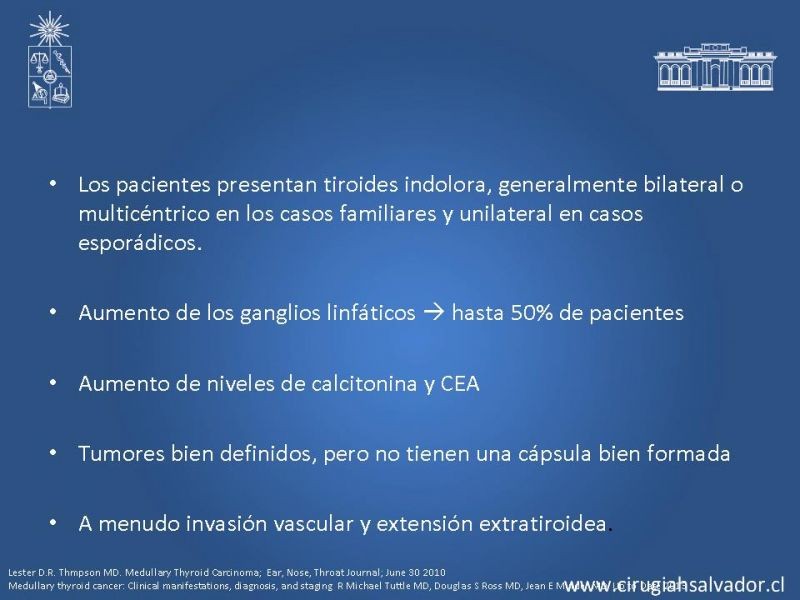 Diapositiva 26 de Cáncer de tiroides no papilar