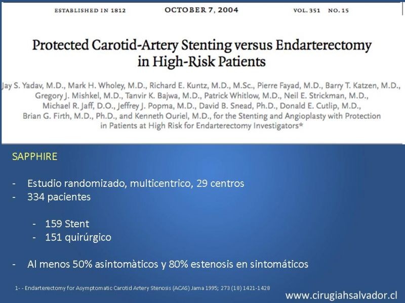 Diapositiva 27 de Estenosis Carotídea