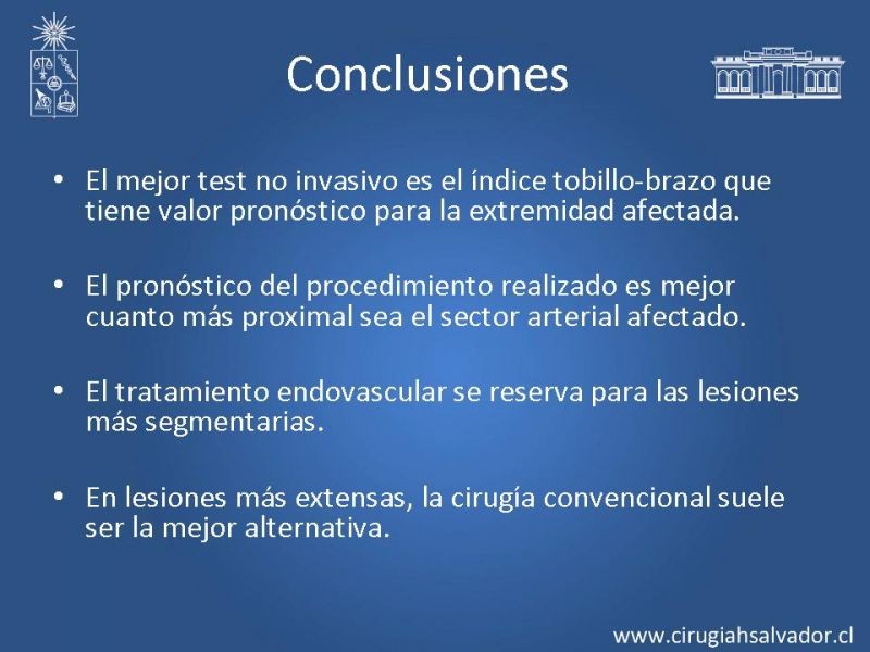 Diapositiva 25 de Tratamiento endovascular de la EAO infrainguinal
