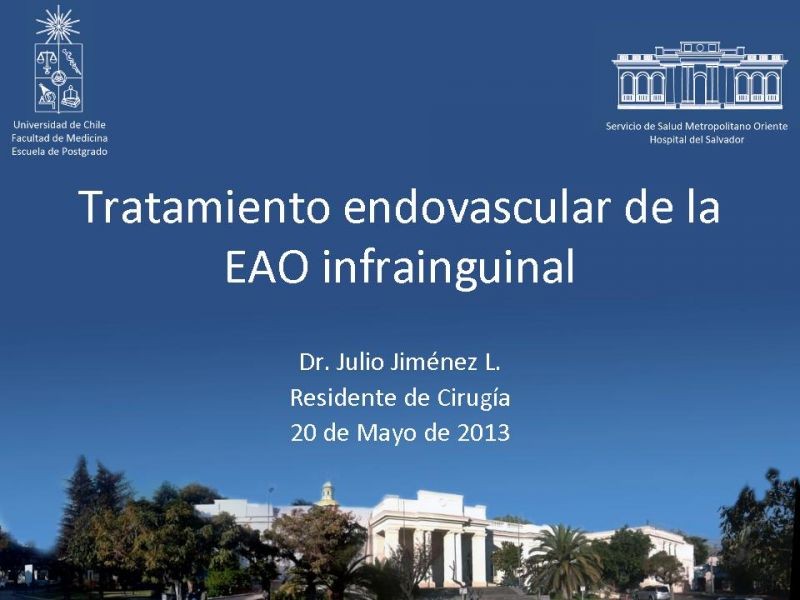 Diapositiva 26 de Tratamiento endovascular de la EAO infrainguinal