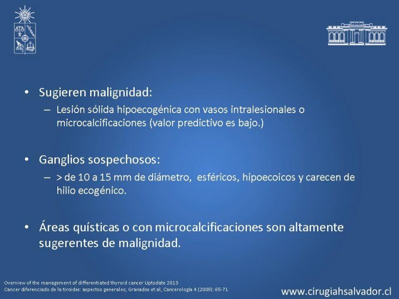 Diapositiva 5 de Cáncer de tiroides no papilar