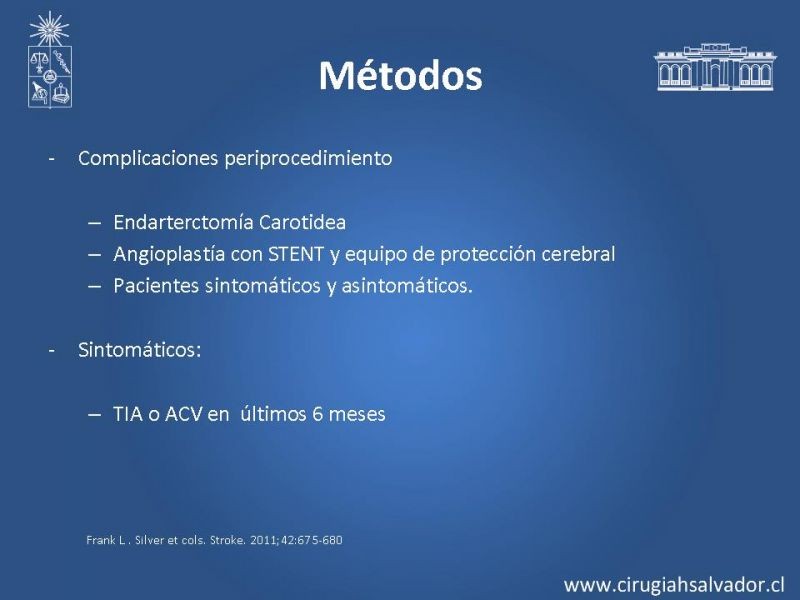 Diapositiva 32 de Estenosis Carotídea