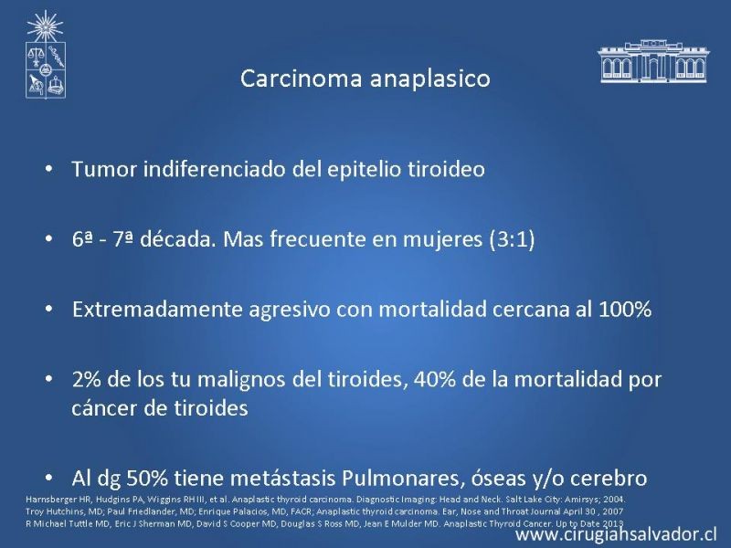 Diapositiva 30 de Cáncer de tiroides no papilar