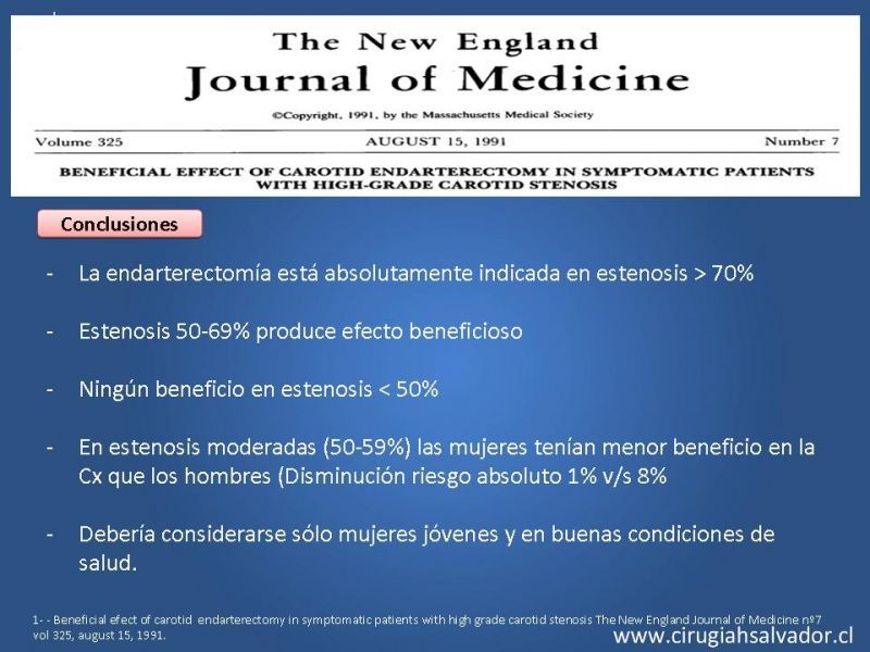 Diapositiva 19 de Estenosis Carotídea