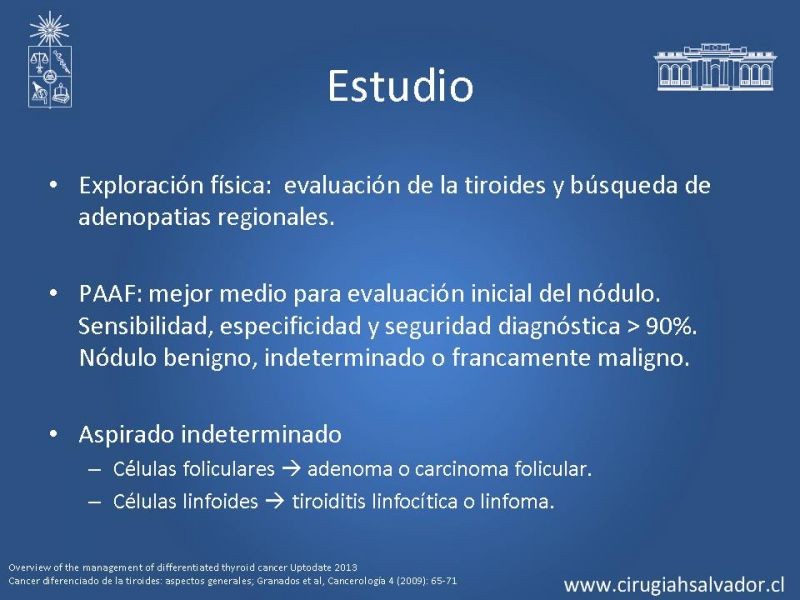 Diapositiva 3 de Cáncer de tiroides no papilar