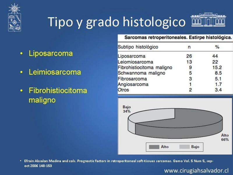Diapositiva 9 de Sarcoma retroperitoneal