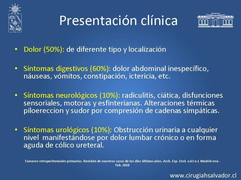 Diapositiva 6 de Sarcoma retroperitoneal