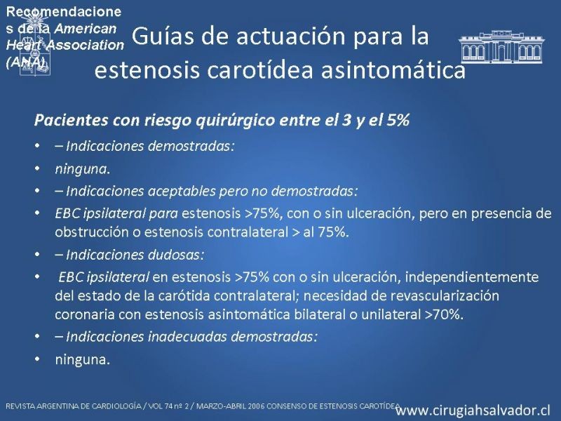 Diapositiva 32 de Manejo de pacientes con Enfermedad Carotídea Extracraneal Asintomáticos