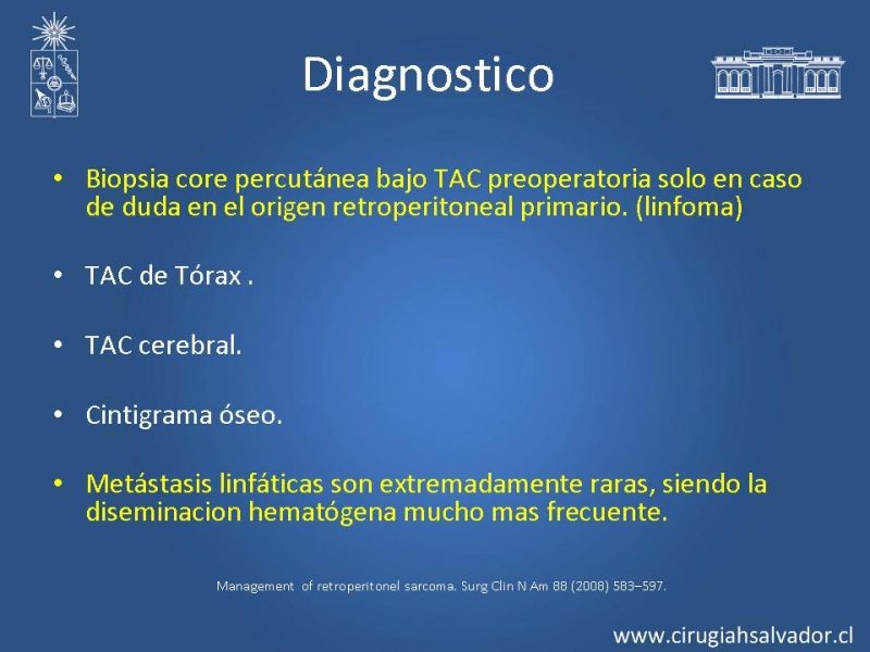 Diapositiva 12 de Sarcoma retroperitoneal