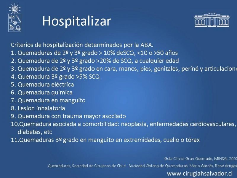 Diapositiva 9 de Quemaduras