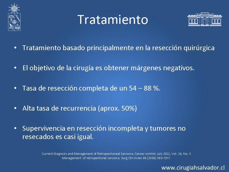Diapositiva 16 de Sarcoma retroperitoneal