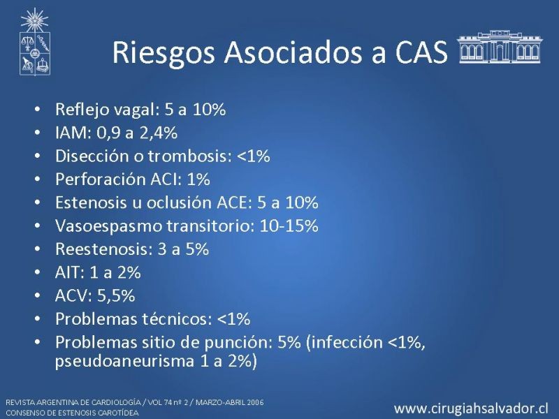Diapositiva 62 de Manejo de pacientes con Enfermedad Carotídea Extracraneal Asintomáticos