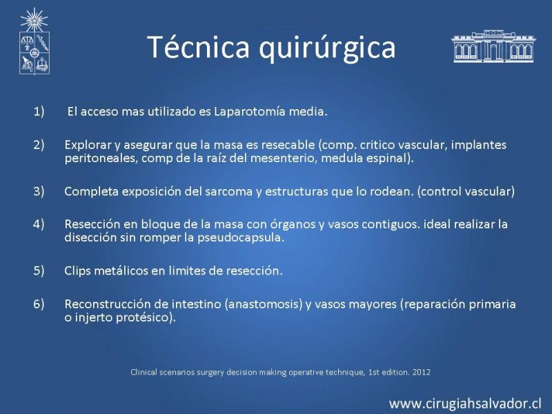 Diapositiva 17 de Sarcoma retroperitoneal