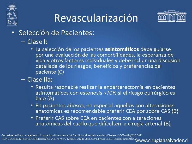 Diapositiva 29 de Manejo de pacientes con Enfermedad Carotídea Extracraneal Asintomáticos
