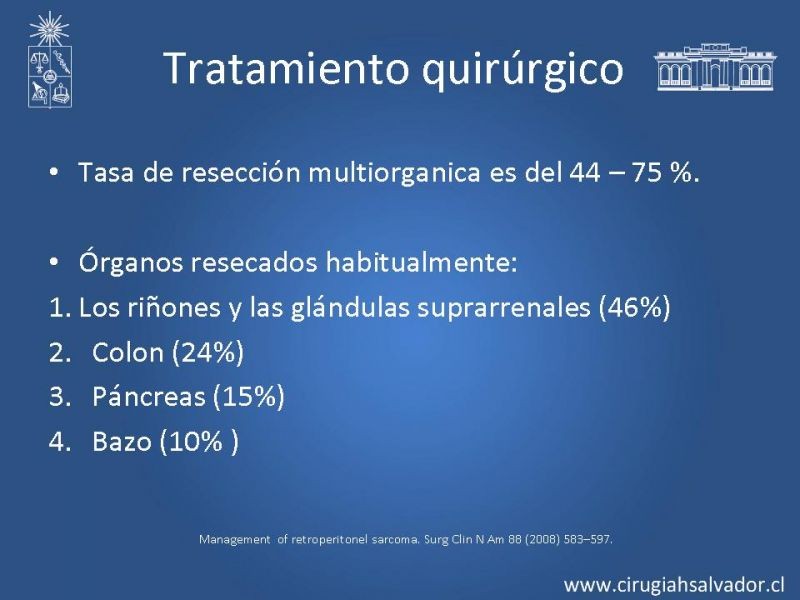 Diapositiva 20 de Sarcoma retroperitoneal