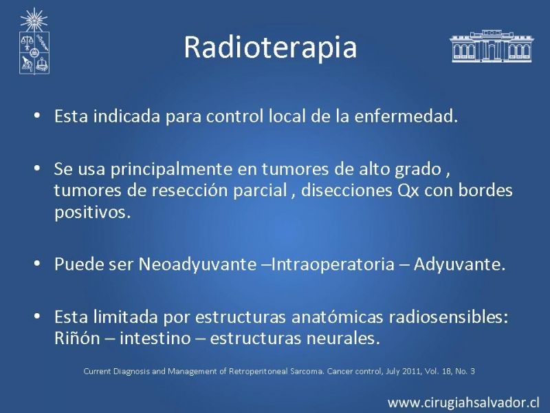 Diapositiva 21 de Sarcoma retroperitoneal