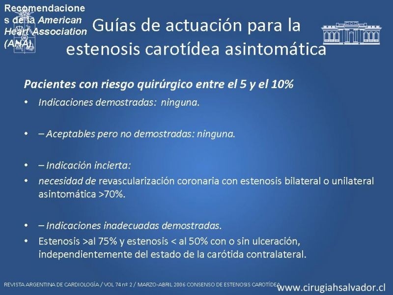 Diapositiva 33 de Manejo de pacientes con Enfermedad Carotídea Extracraneal Asintomáticos