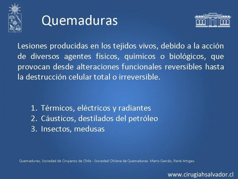 Diapositiva 1 de Quemaduras