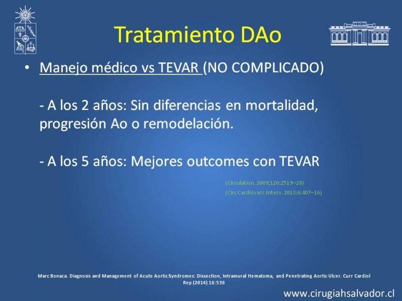 Diapositiva 36 de Sindrome Aórtico Agudo (SAA)