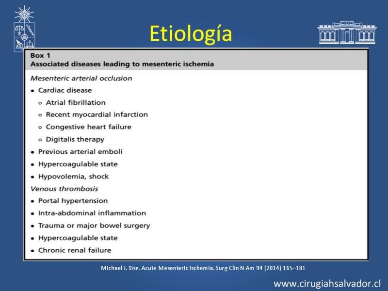Diapositiva 4 de Isquemia Mesentérica